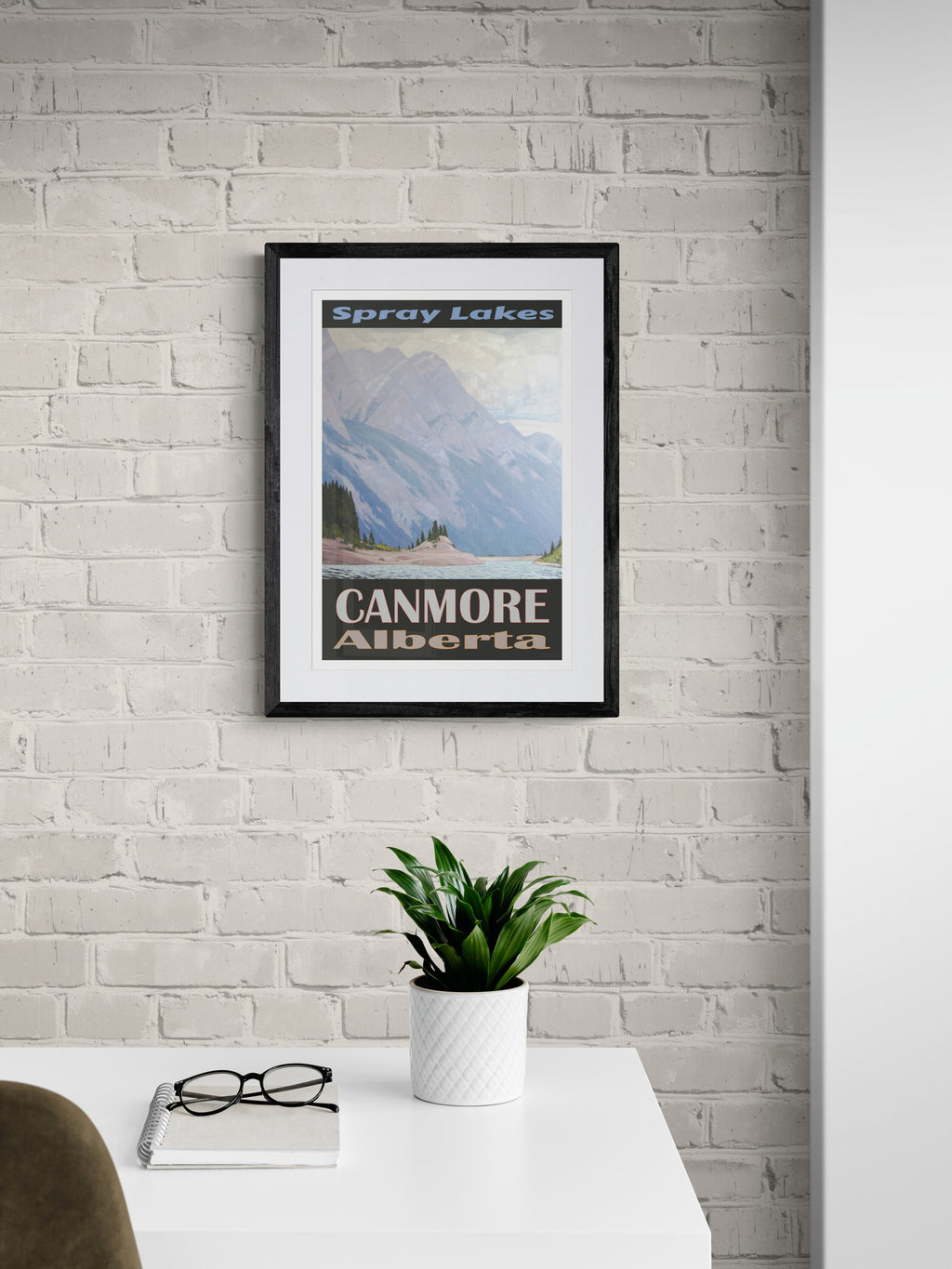 Spray Lakes - Canmore Poster