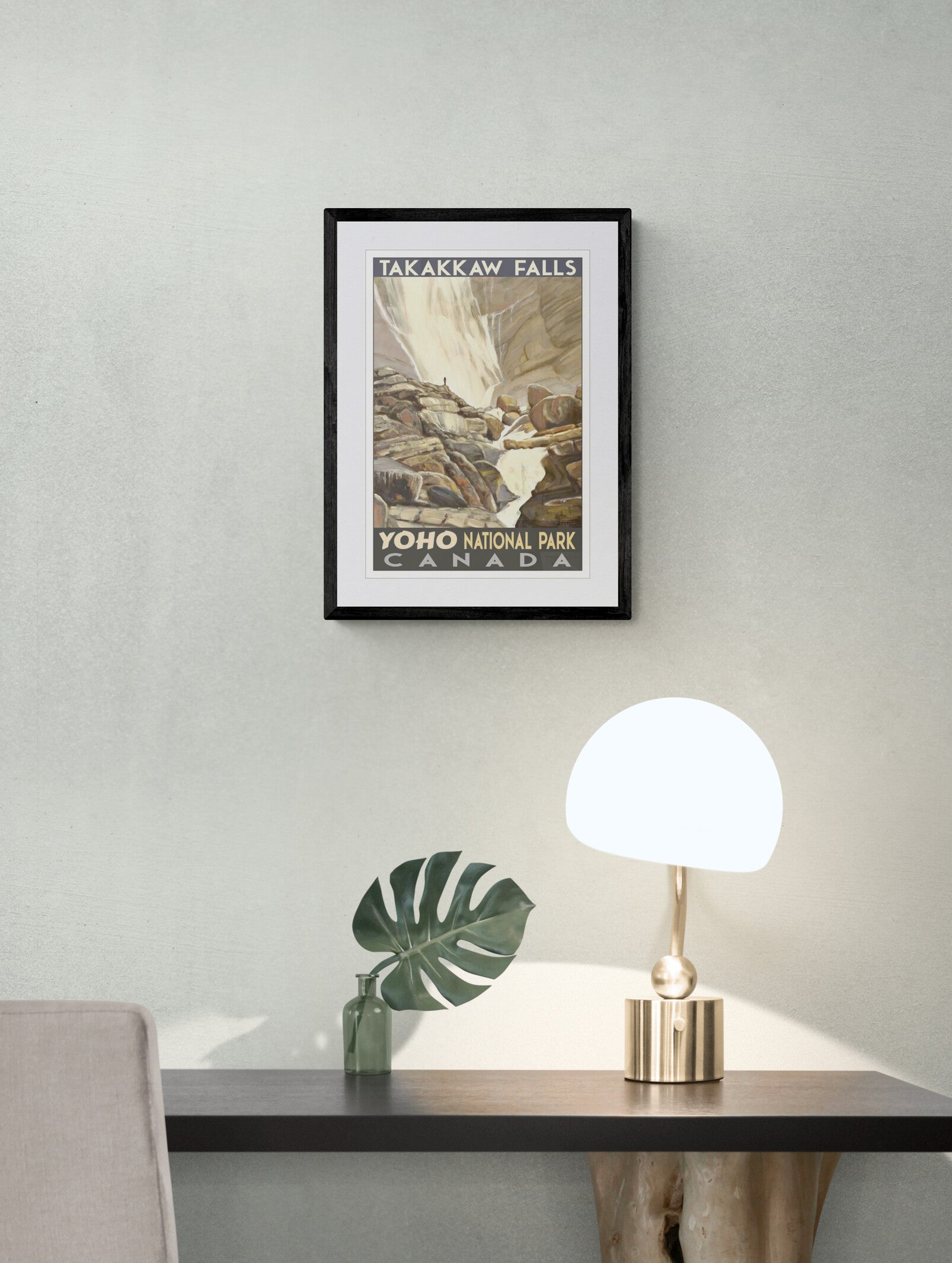 Takakkaw Falls - Yoho National Park Poster