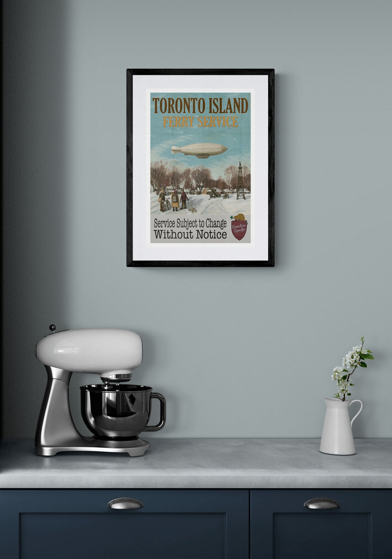 Ferry Service Toronto Island Poster