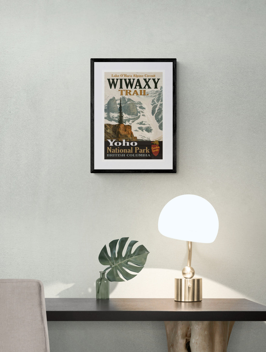 Wiwaxy Trail - Lake O'Hara Alpine Circuit Poster
