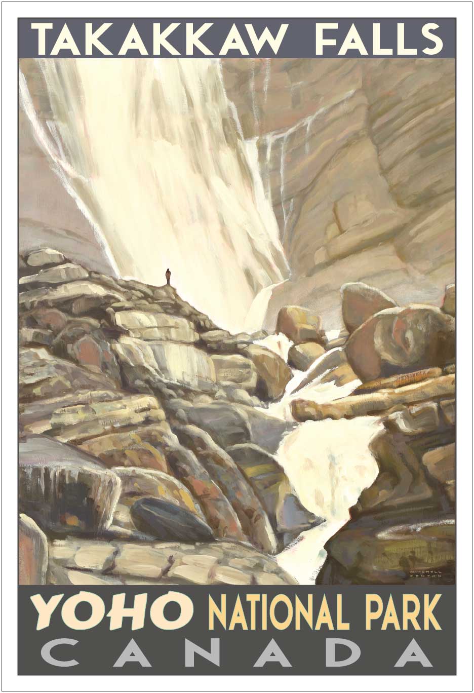 Takakkaw Falls - Yoho National Park Poster