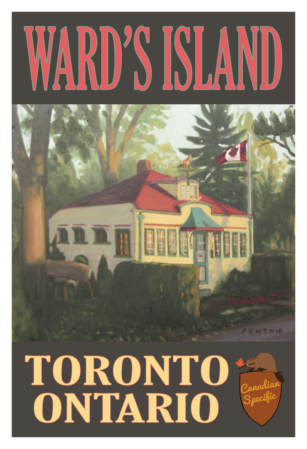 30 Bayview Summer - Wards Island Poster