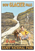 Bow Glacier Falls Poster