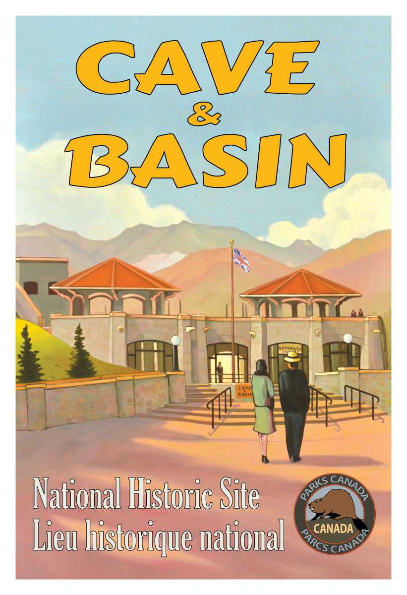 Cave and Basin - National Historic Site Poster