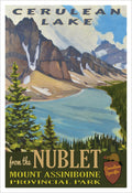 Cerulean Lake - Mount Assiniboine Provincial Park Poster