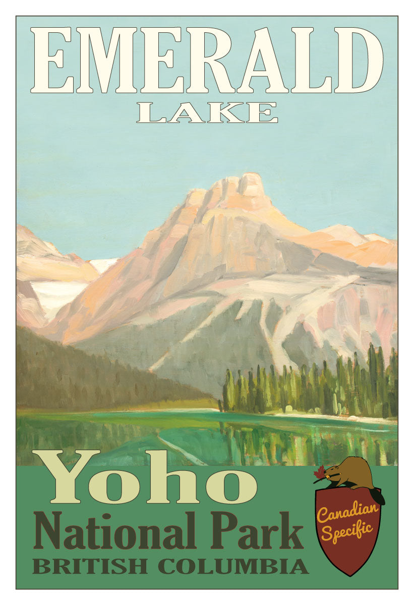 Emerald Lake - Yoho National Park Poster