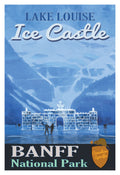 Ice Castle - Lake Louise Poster