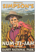 Jimmy Simpson Num-Ti-Jah Lodge Poster