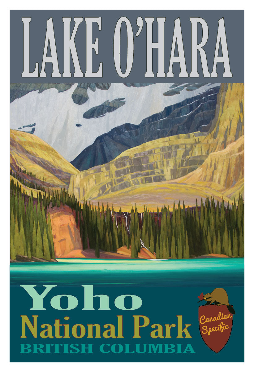 Lake O'Hara 2012 - Yoho National Park Poster