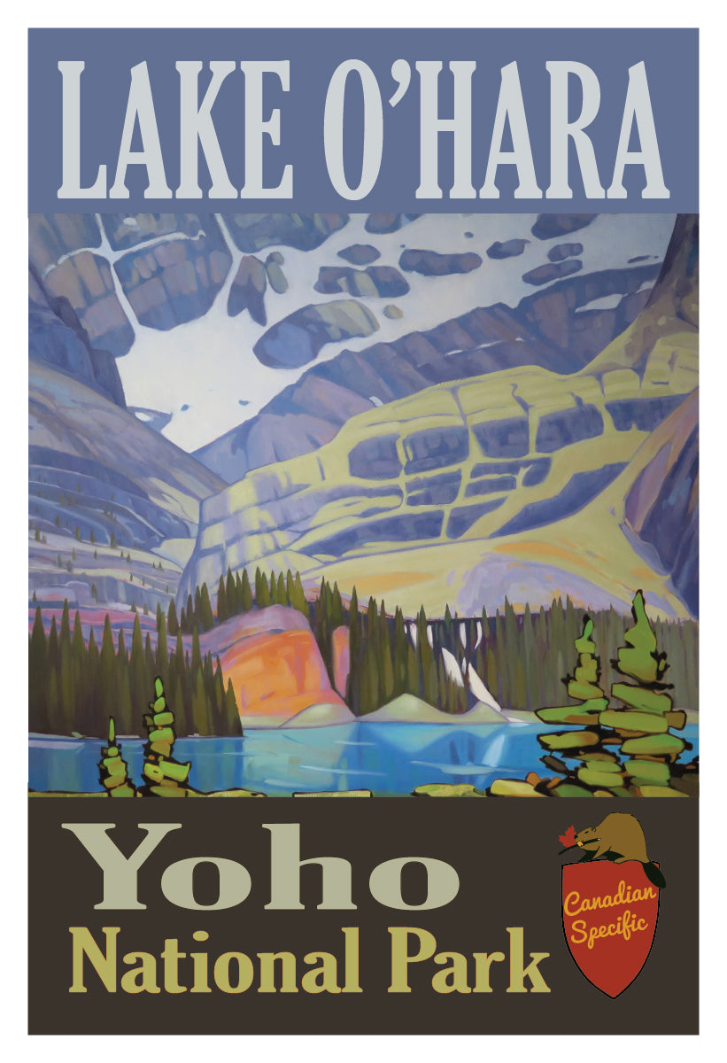 Lake O'Hara 2017 - Yoho National Park Poster