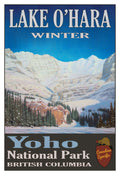 Lake O'Hara Winter - Yoho National Park Poster