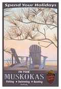 Holiday in the Muskokas Poster