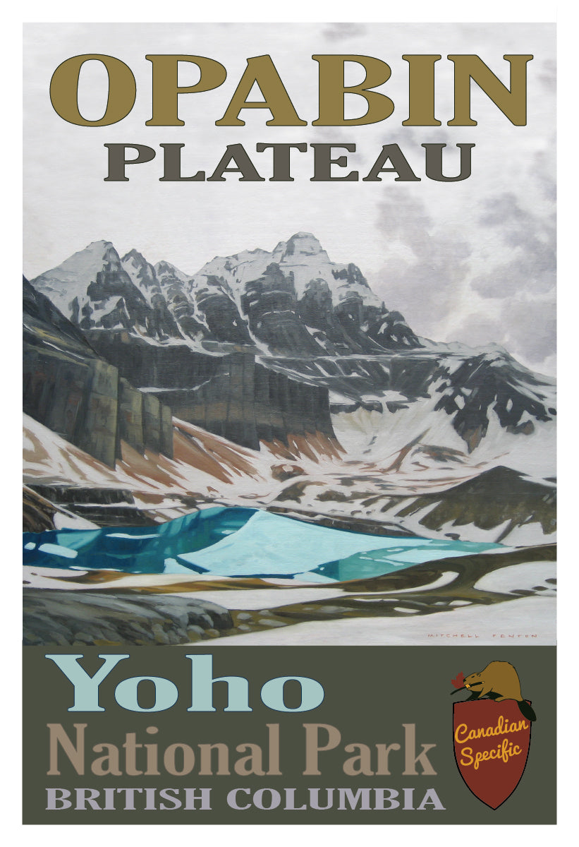 Opabin Plateau - Yoho National Park Poster