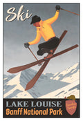 Ski Lake Louise - Banff National Park Poster