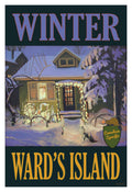 Winter - Ward's Island Poster